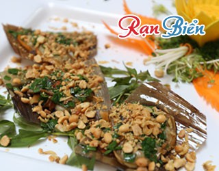 Sò mai nướng mỡ hành