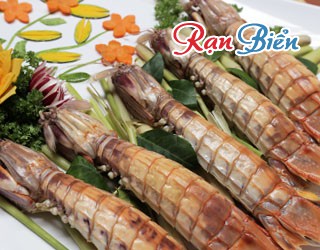 tôm tích hấp sả